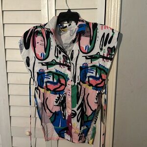 Multiple color blouse